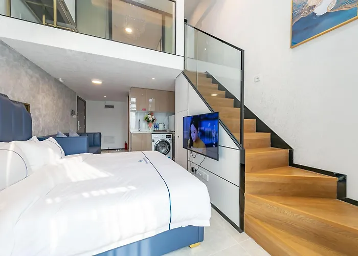 Gepai Executive Apartment - Shenzhen Futian Convention And Exhibition Center